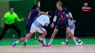 IHF Super Globe 2022. 1º Fase 1º Partido Grupo D. Barça vs. Club Ministros